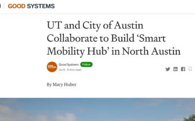UT and City of Austin Collaborate to Build ‘Smart Mobility Hub’ in North Austin