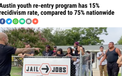Austin youth re-entry program has 15% recidivism rate, compared to 75% nationwide